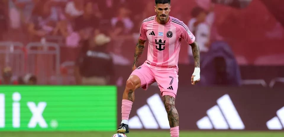 Jugador de Inter Miami en acción durante el partido