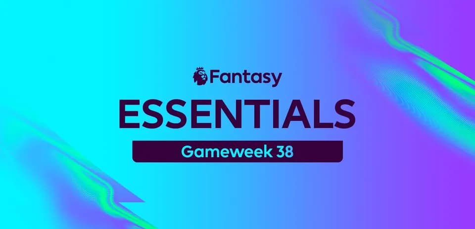 Gráfico de Fantasy Essentials para Gameweek 38