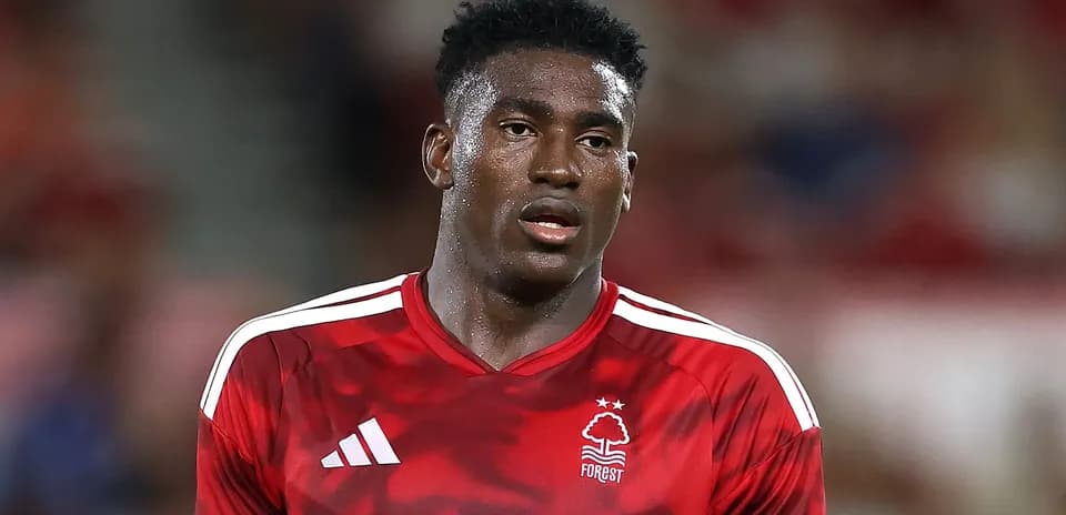 Jugador de Nottingham Forest durante un partido