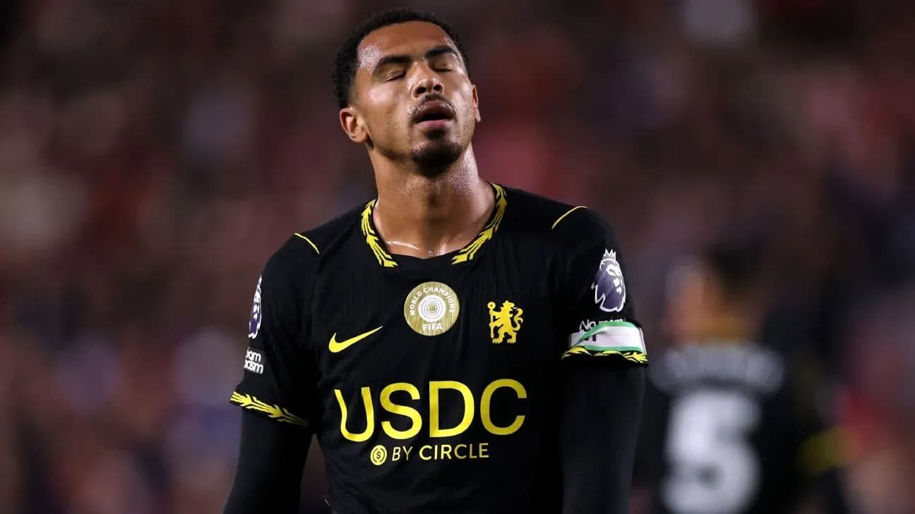 Jugador de Chelsea en acción durante un partido