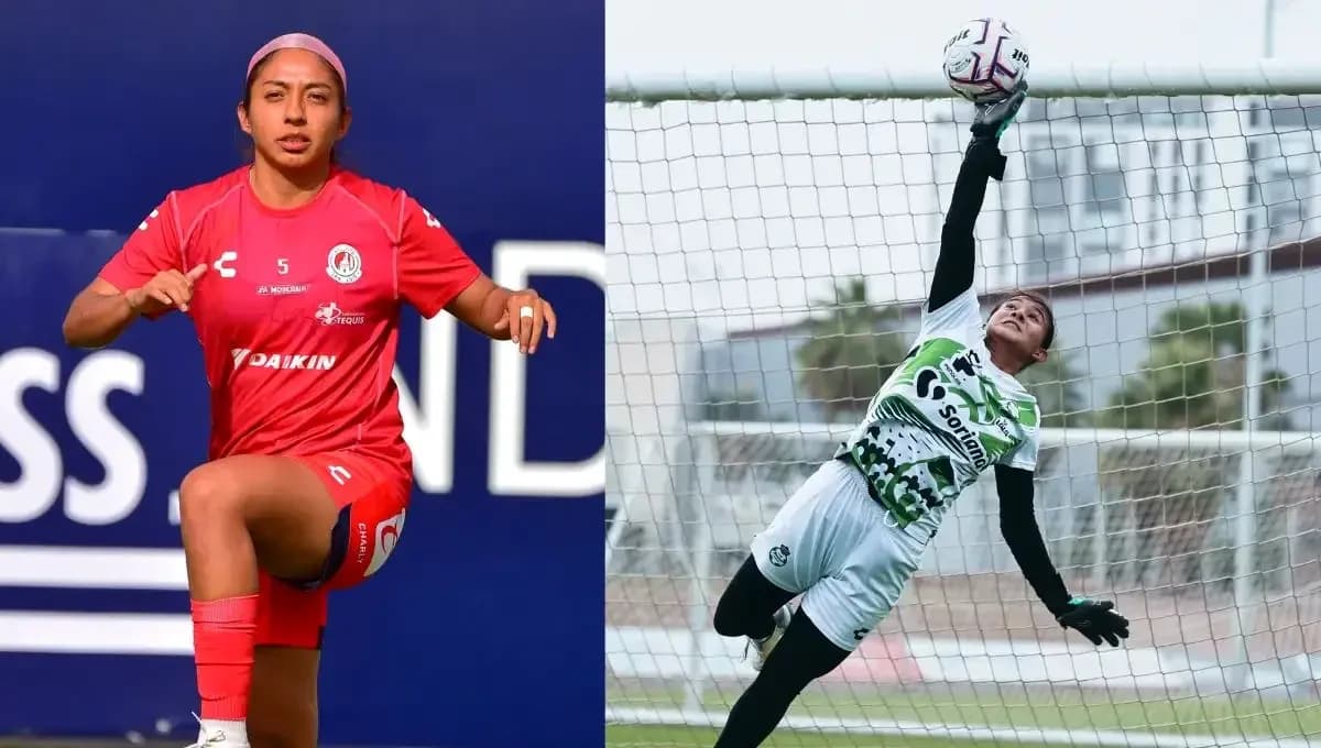Jugadora de Atlético San Luis y portera de Santos Laguna