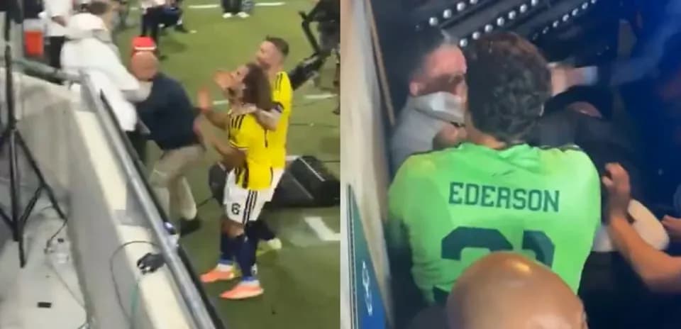 Jugadores y personal involucrados en altercado post-partido