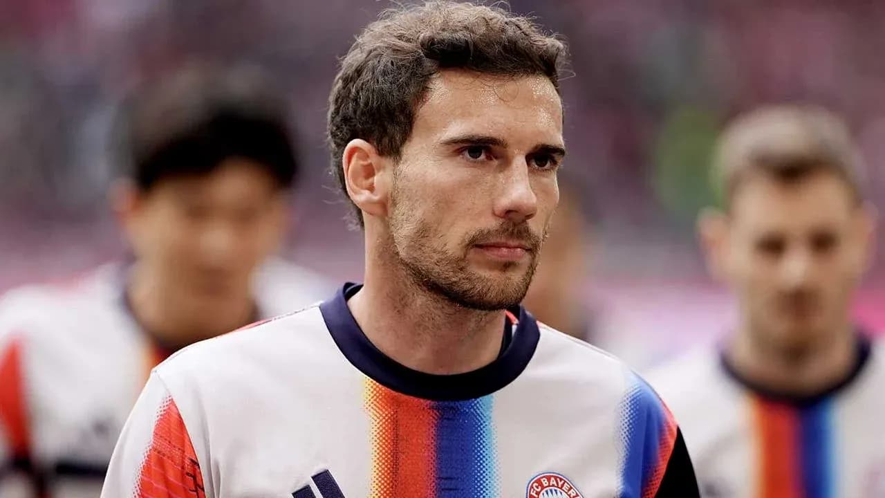 Jugador de Bayern Múnich en el túnel antes del partido