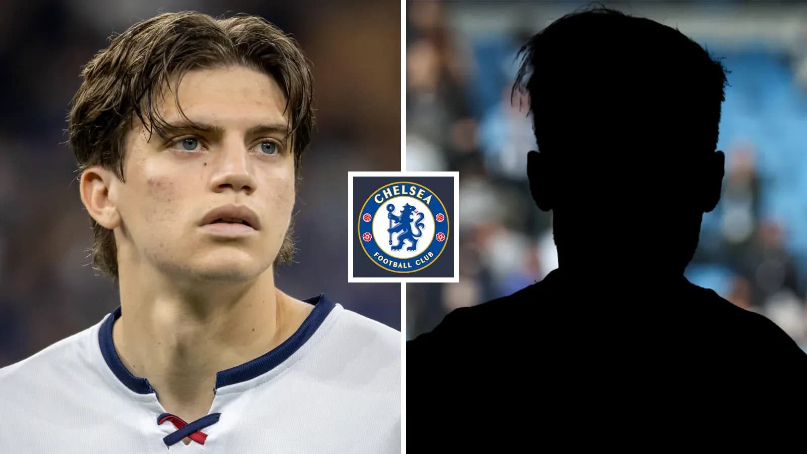 Jugador de Chelsea mirando hacia la cámara