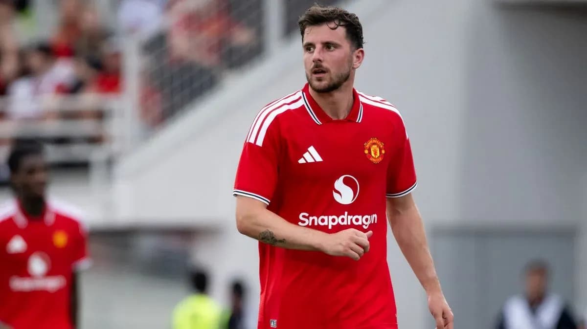 Jugador de Manchester United en el campo de juego