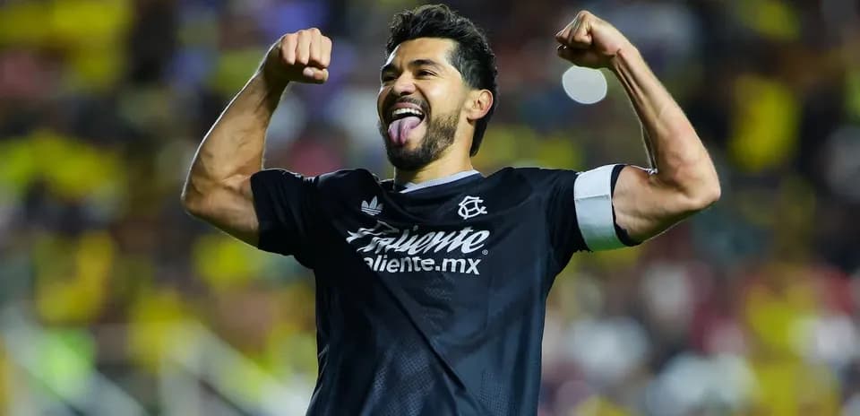 Jugador celebrando un gol en Liga MX