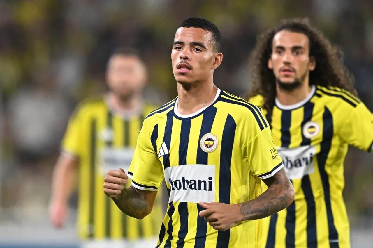 Jugadores de Fenerbahçe durante un partido