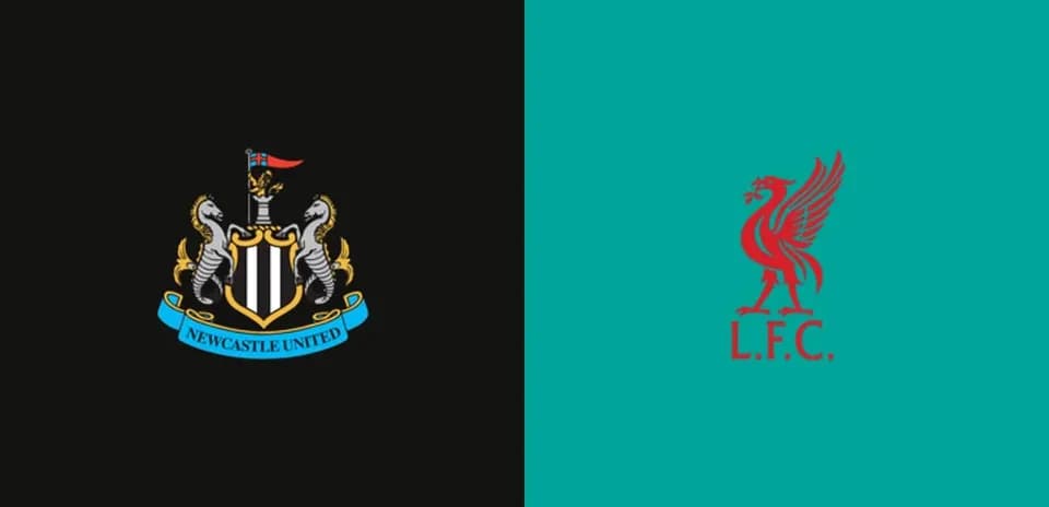Escudos de Newcastle United y Liverpool FC