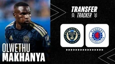 Olwethu Makhanya en acción con Philadelphia Union