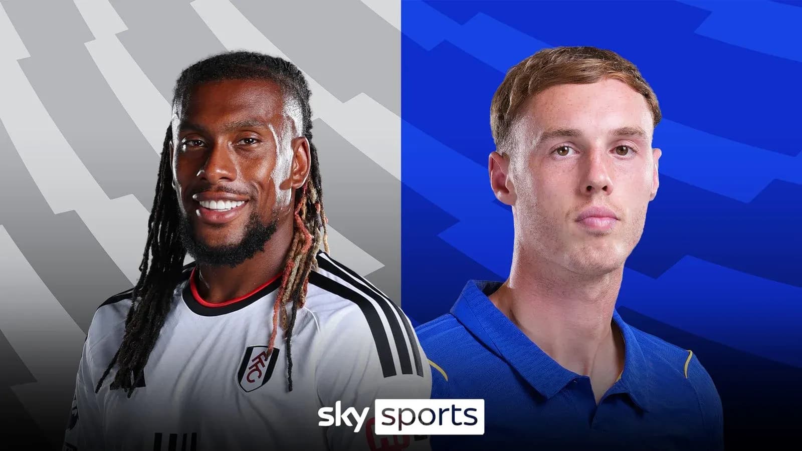 Jugadores de Fulham y otro equipo en retratos