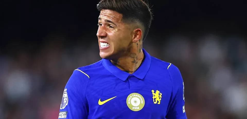Jugador de Chelsea en acción durante el partido