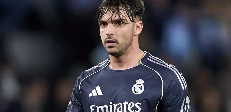 Portero de Real Madrid en el campo de juego