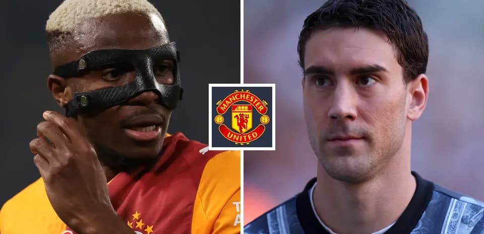 Jugadores de fútbol de Galatasaray y Manchester United