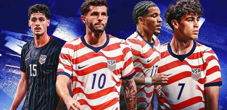 Cuatro jugadores de la selección de fútbol de EE. UU.