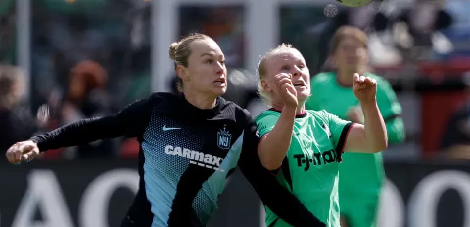 Jugadora de NJ/NY Gotham FC en acción