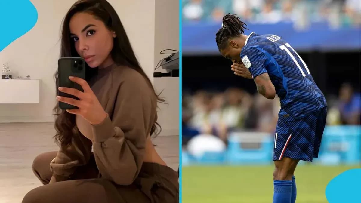 Persona tomando una selfie y jugador en partido
