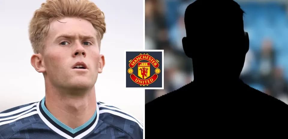 Jugador de Manchester United con fondo oscuro