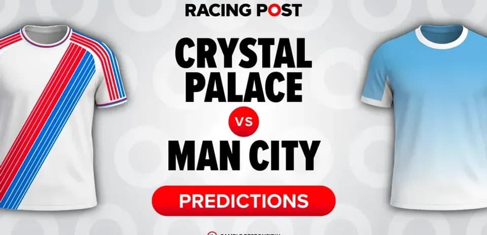 Camisetas de Crystal Palace y Manchester City en predicciones