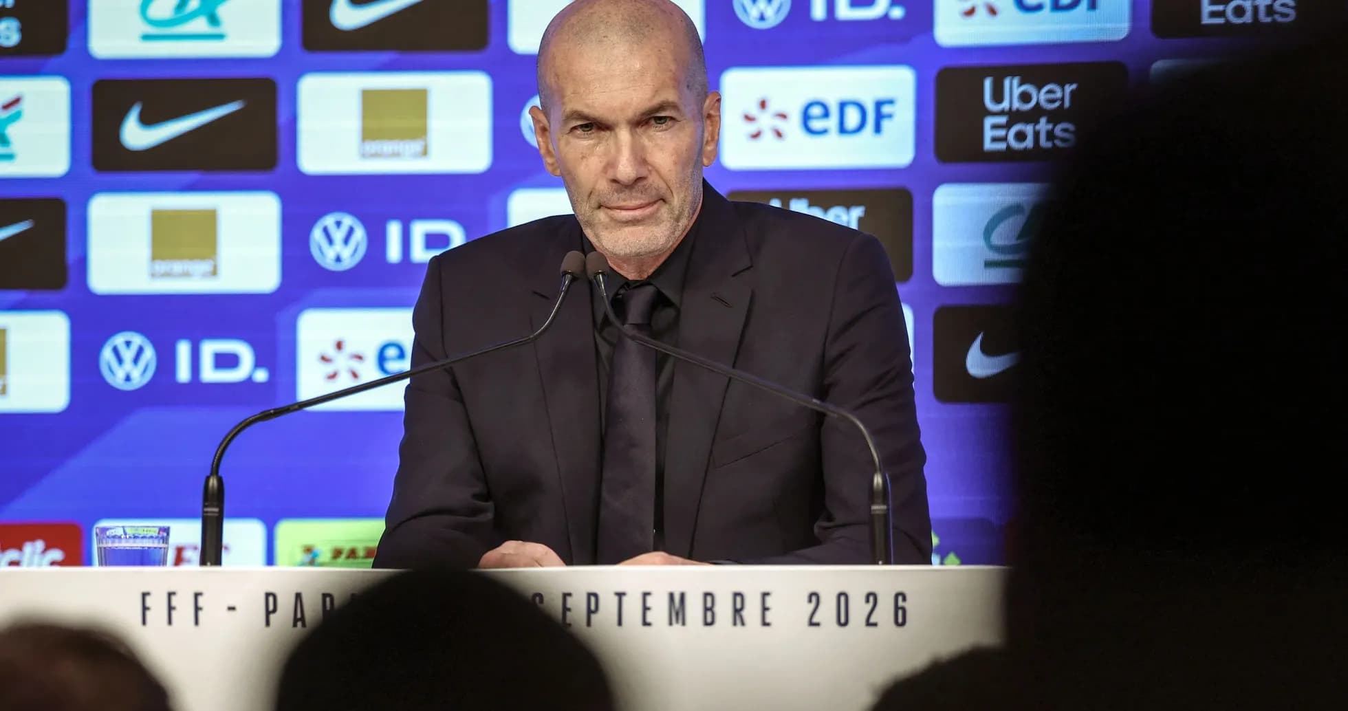 Zinédine Zidane en conferencia de prensa