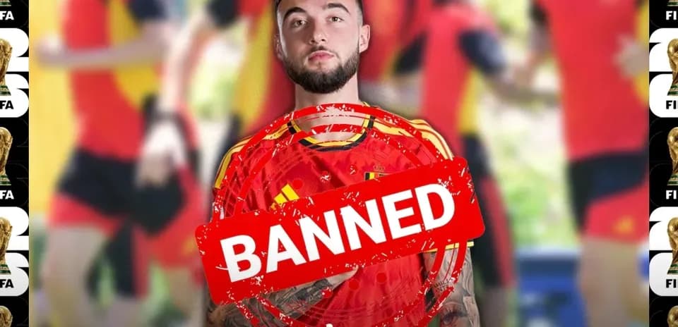Jugador de España con sello de 'prohibido' en entrenamiento