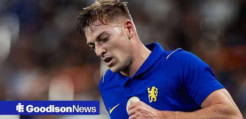 Jugador de Chelsea en acción durante el partido