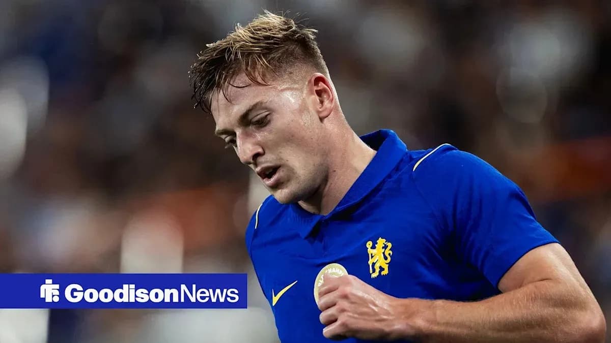 Jugador de Chelsea en acción durante el partido
