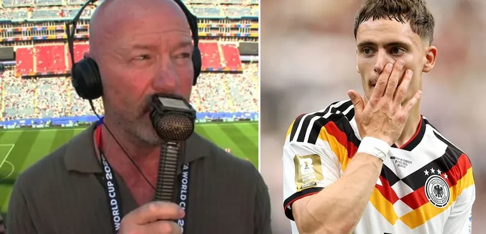 Comentarista en cabina y jugador de Alemania