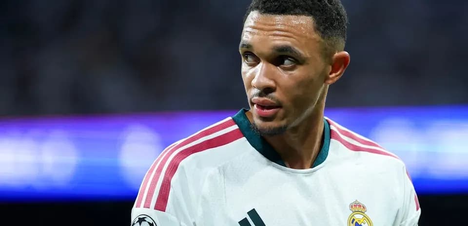 Jugador de Real Madrid en el campo de juego
