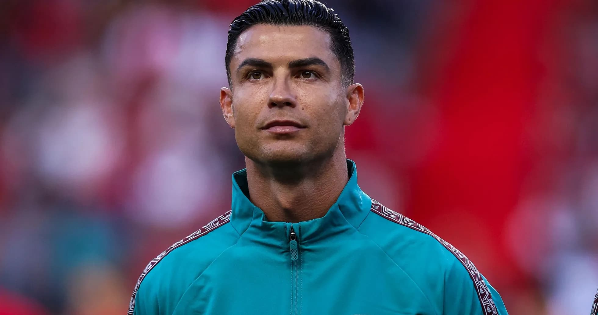 Jugador mirando al frente durante el partido