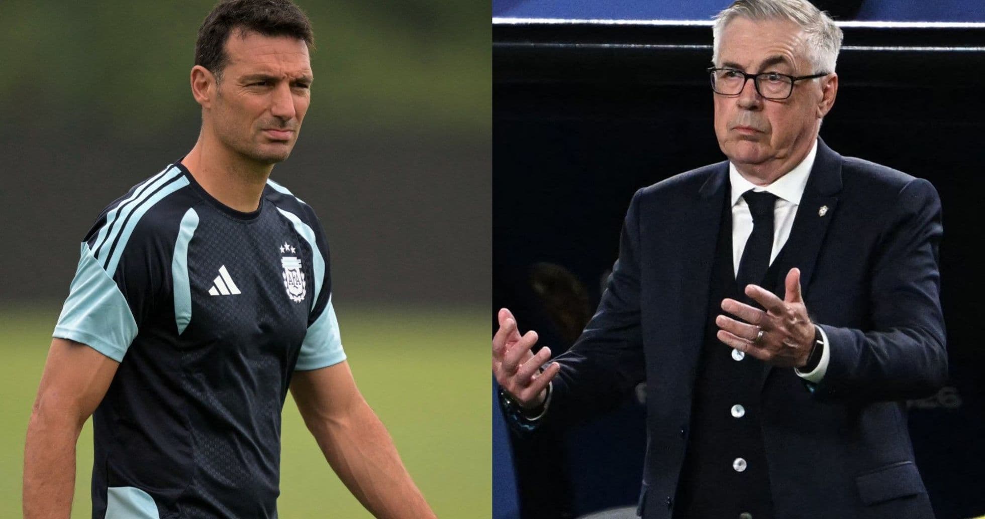 Entrenadores de fútbol en diferentes situaciones