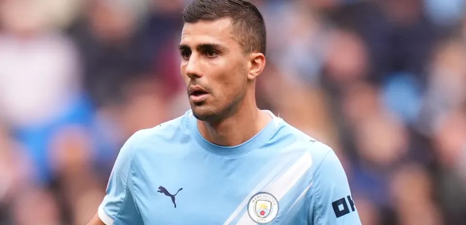 Jugador de Manchester City en acción durante partido