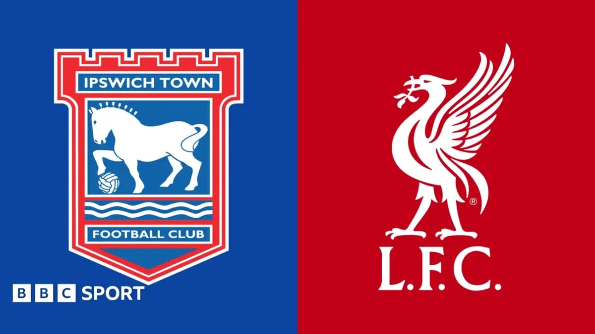 Logos de Ipswich Town y Liverpool FC