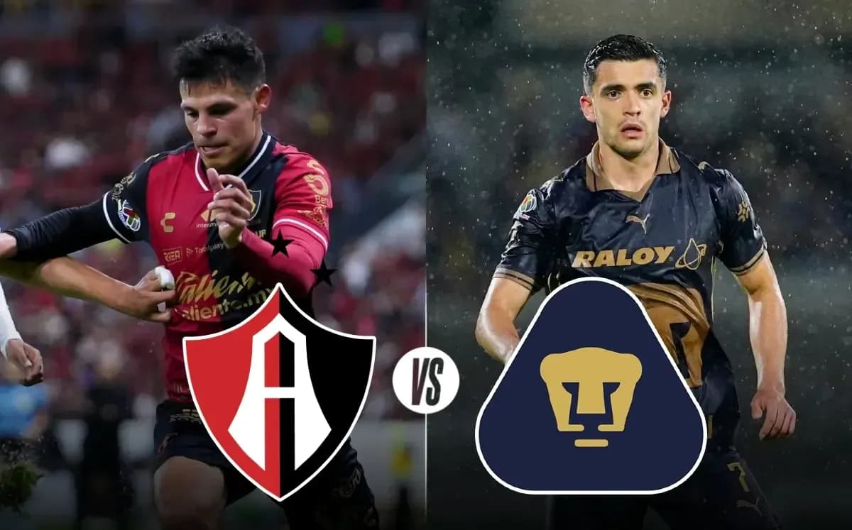 Jugadores de Atlas y U.N.A.M. en acción