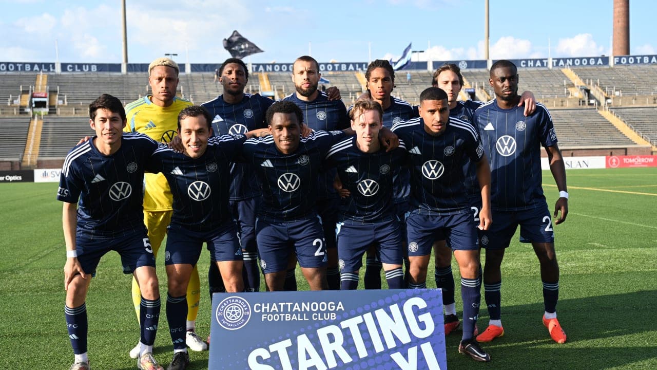 Equipo inicial de Chattanooga Football Club