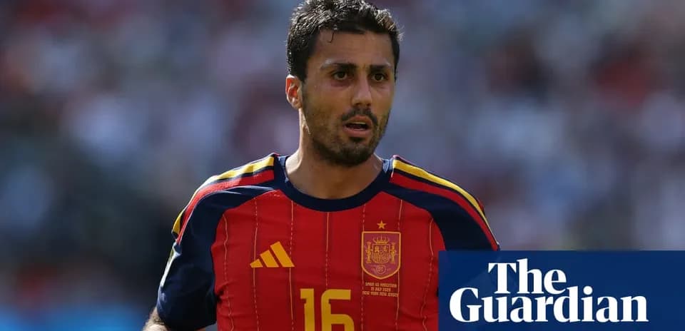 Jugador de España en acción durante un partido