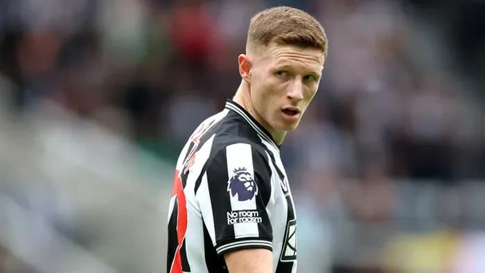 Jugador de Newcastle United en el campo