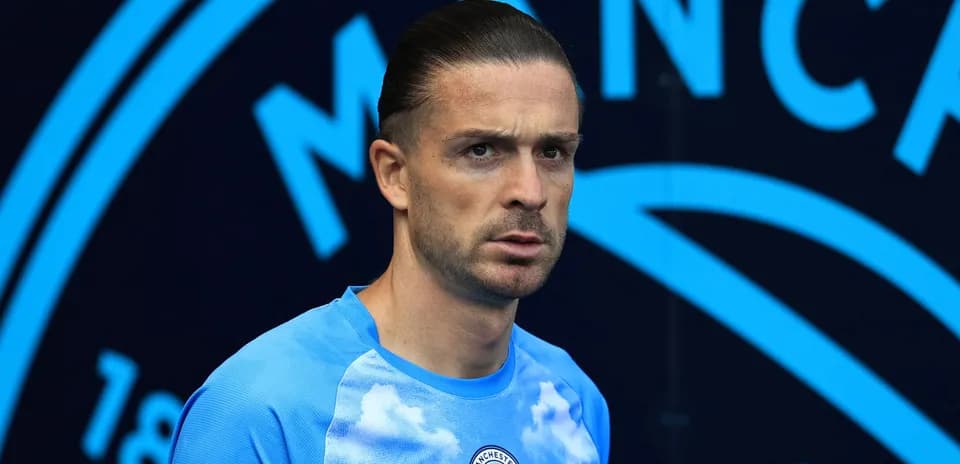 Jugador de Manchester City en vestuario antes del partido