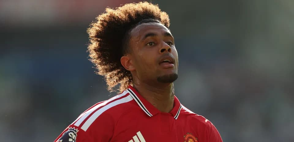 Jugador de Manchester United durante partido