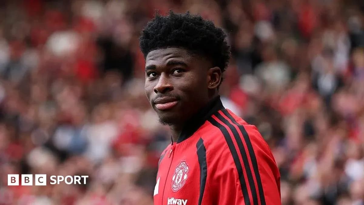 Jugador de Manchester United en el estadio