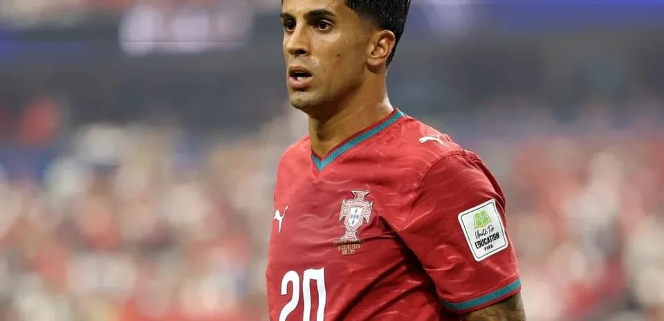 Jugador de Portugal en el campo durante un partido