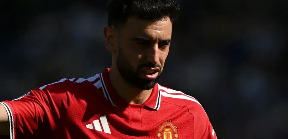 Jugador de Manchester United en el campo de juego