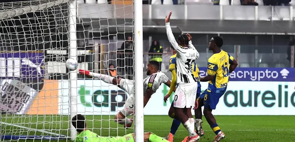 Gol de Juventus contra Parma en 2026