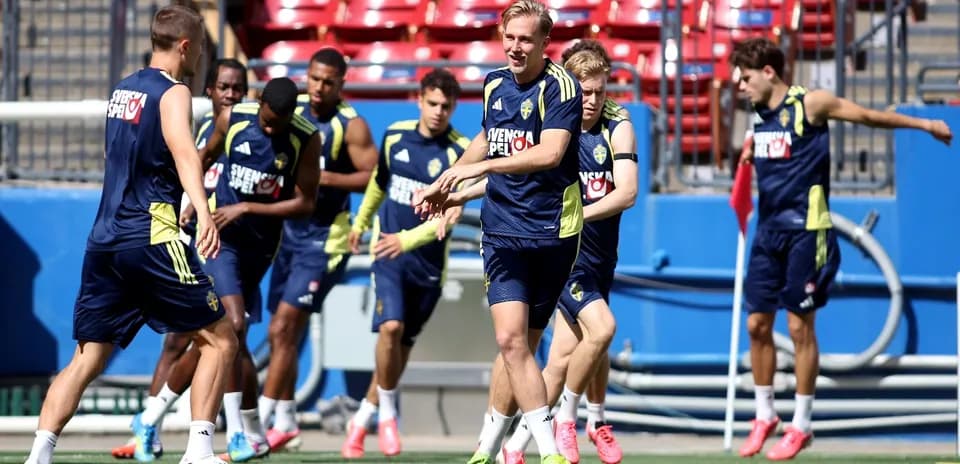 Entrenamiento de Suecia antes del Mundial 2026