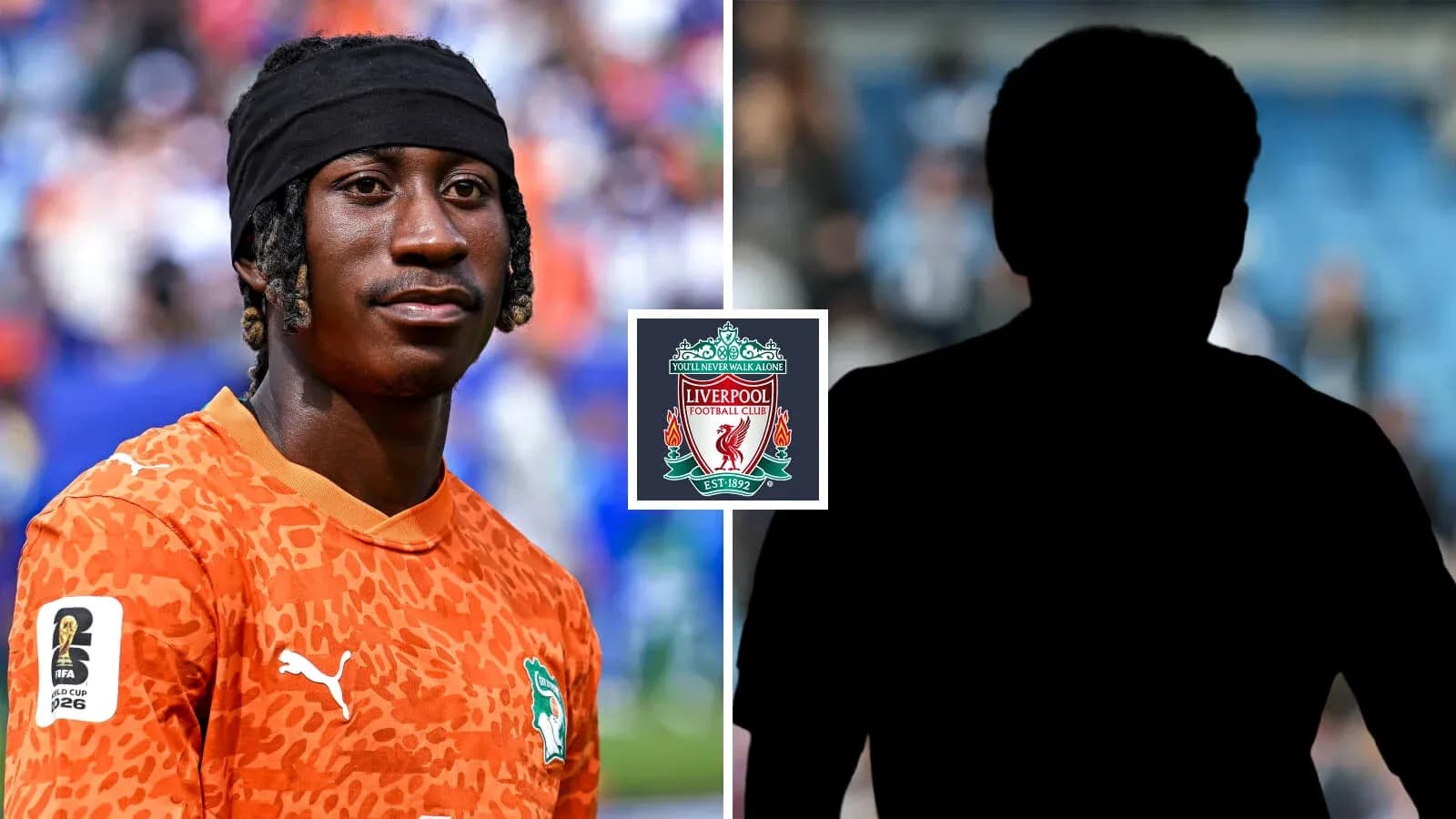 Jugador de fútbol con uniforme de Costa de Marfil