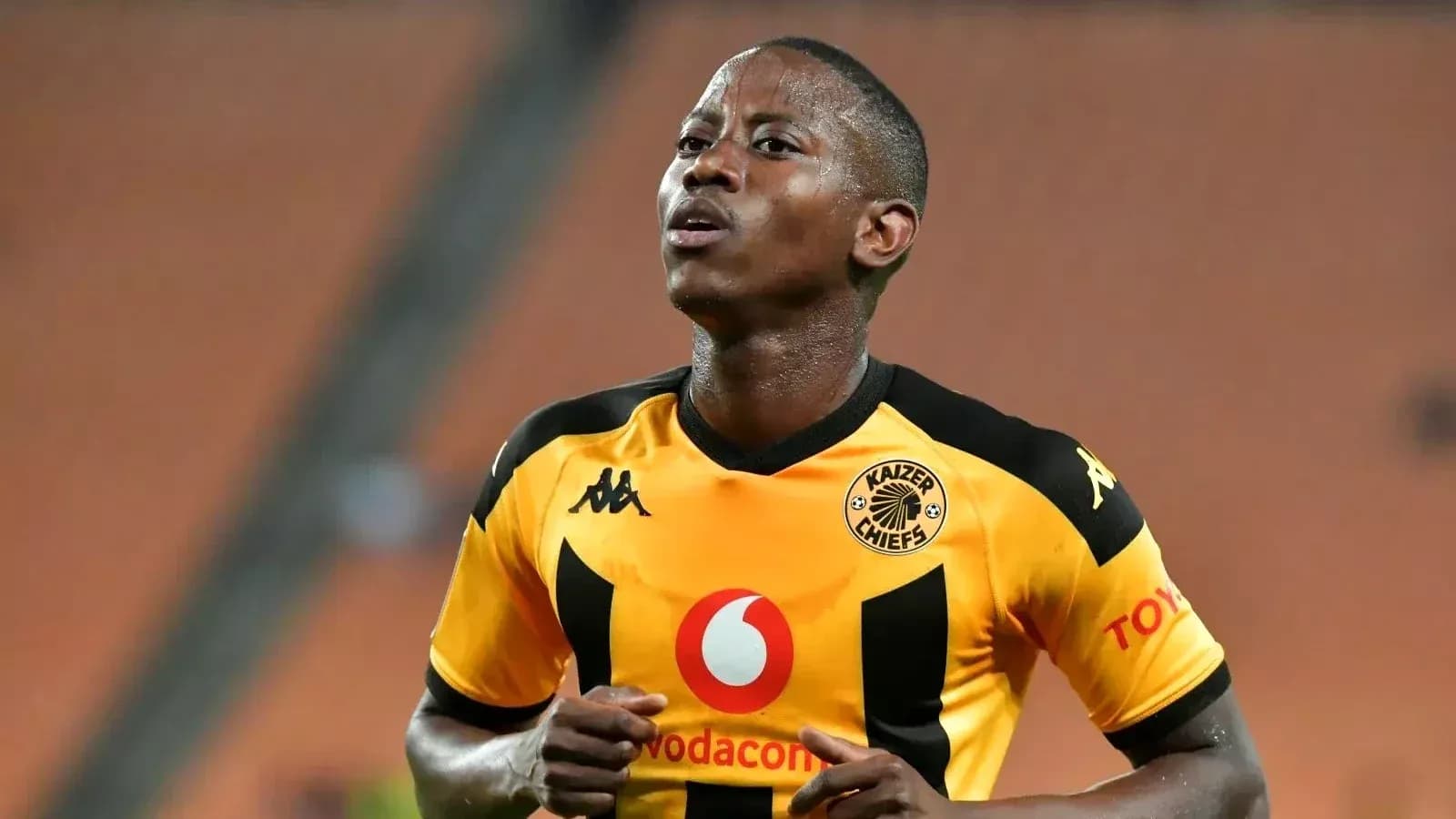 Jugador de Kaizer Chiefs durante un partido