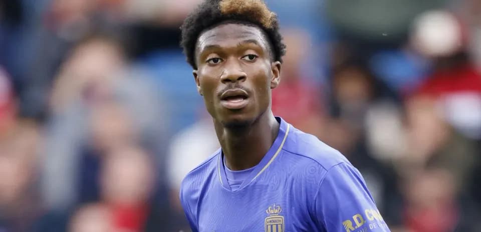 Jugador de AS Monaco en el campo durante un partido