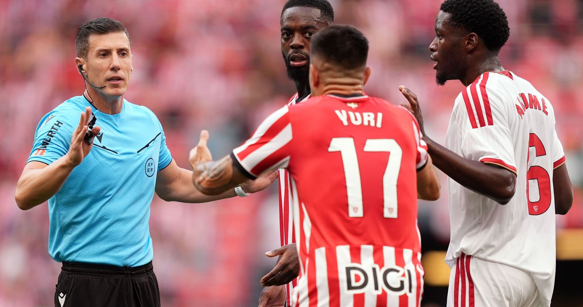 Athletic Bilbao iguala un récord negativo tras perder 3-1 ante Sevilla en el inicio de La Liga