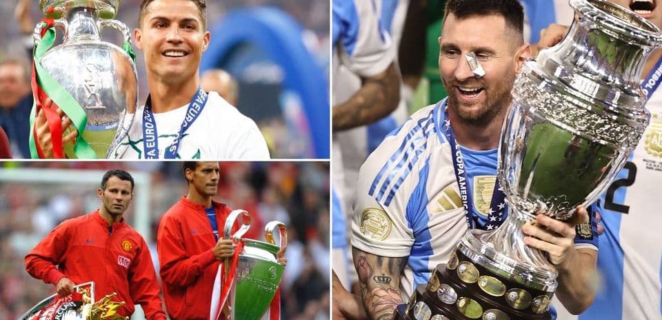 Los 18 Futbolistas Más Galardonados en la Historia Según Títulos Ganados