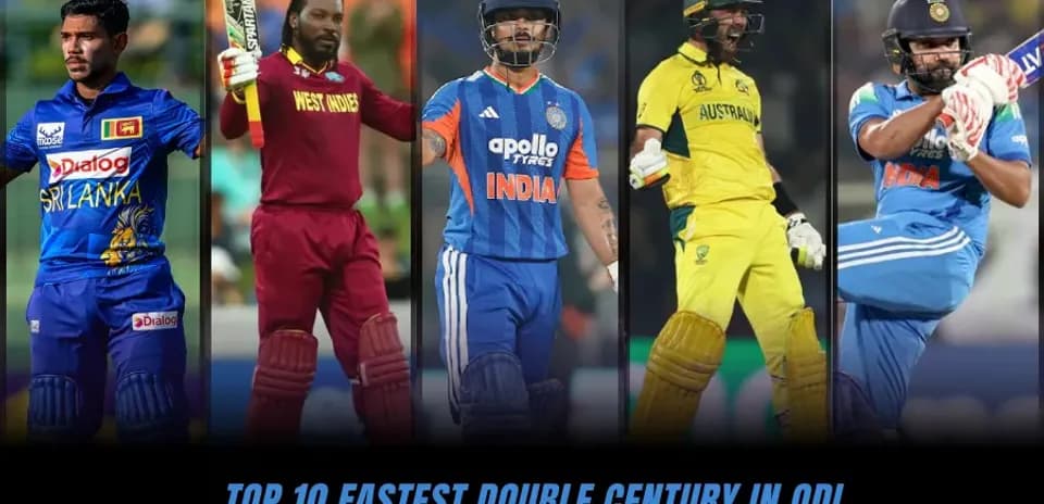 Los 10 Dobles Cientos Más Rápidos en ODI (Actualizado 2026)