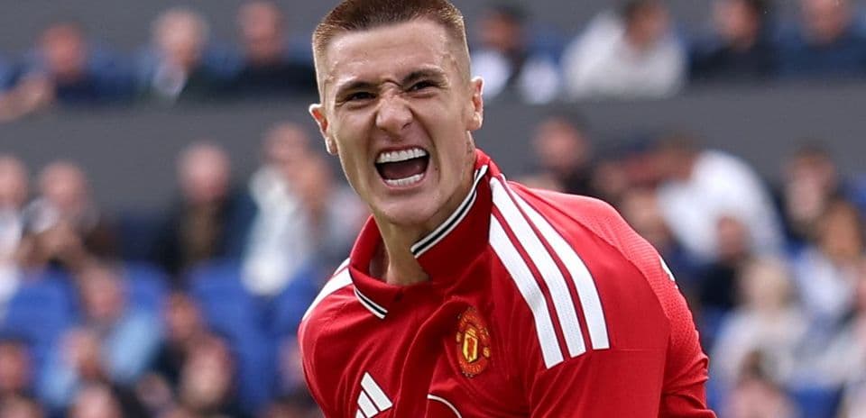 Benjamin Sesko destaca lo positivo tras el amargo empate del Manchester United contra el Everton